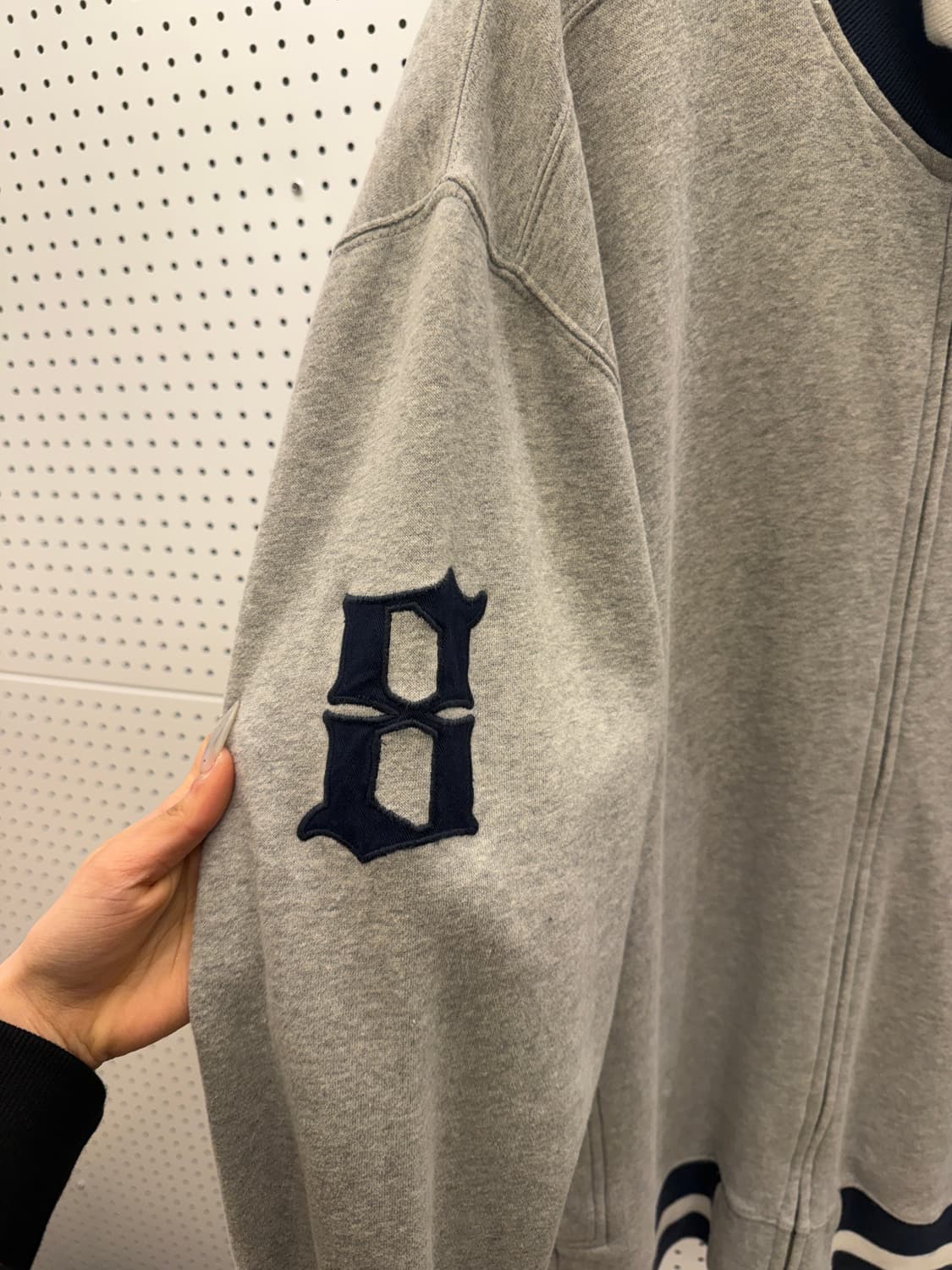 타미힐피거 아카이브 자수 빅로고 박시핏 집업 자켓 U825 상품이미지6