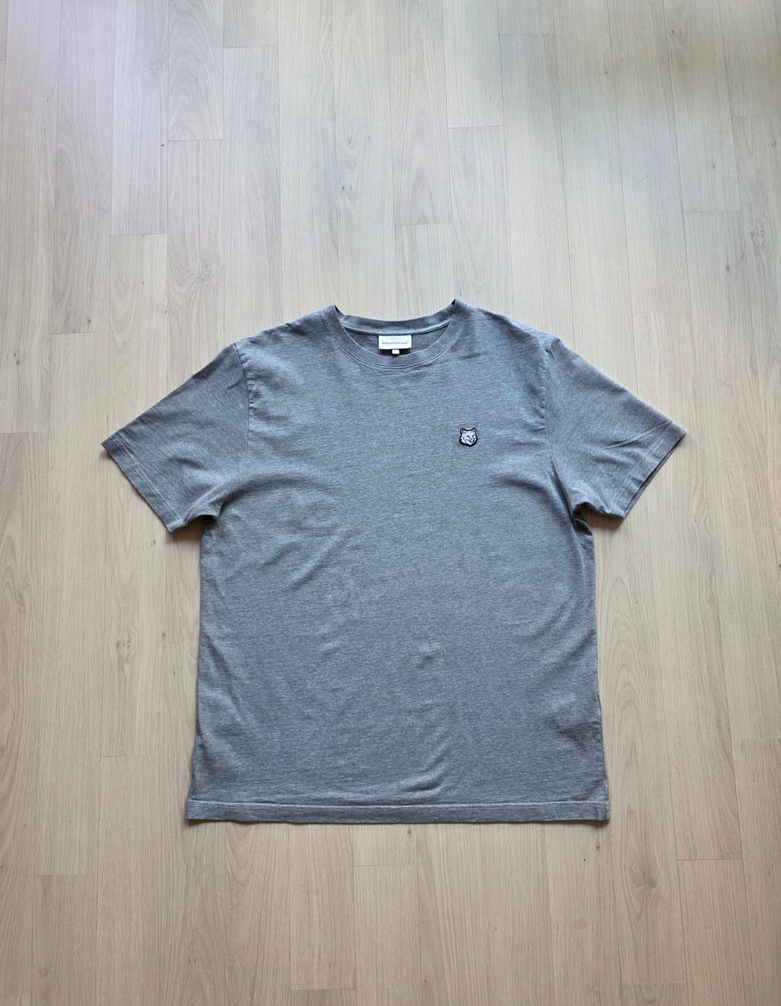 [백화점판,xl]메종키츠네 화이트 폭스 반팔티 상품이미지1