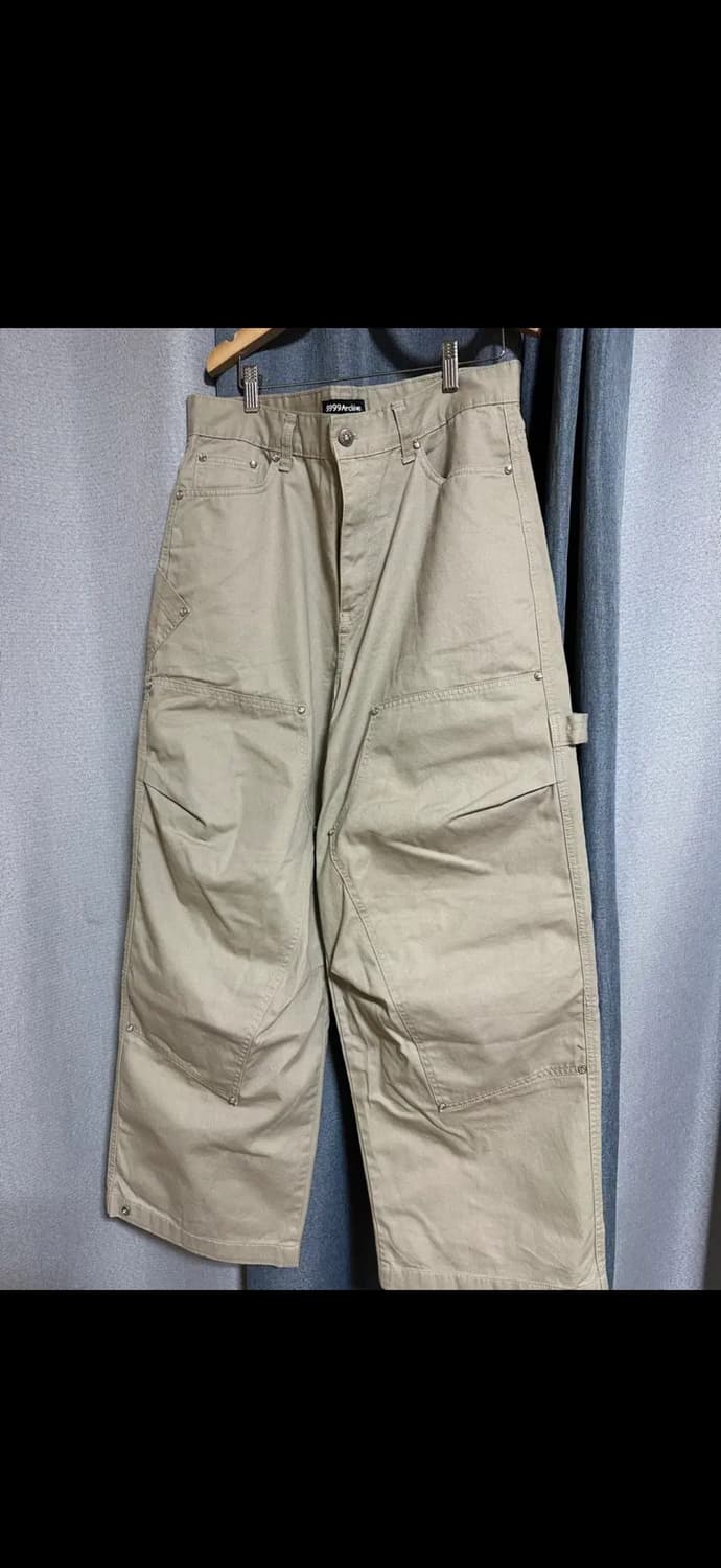 9999아카이브 더블니 팬츠 판매합니자 상품이미지1