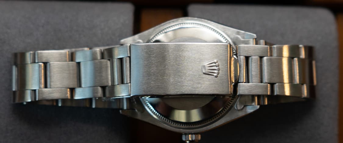 롤렉스 오이스터 퍼페츄얼 에어킹 5500 청판 오토매틱 시계 상품이미지5