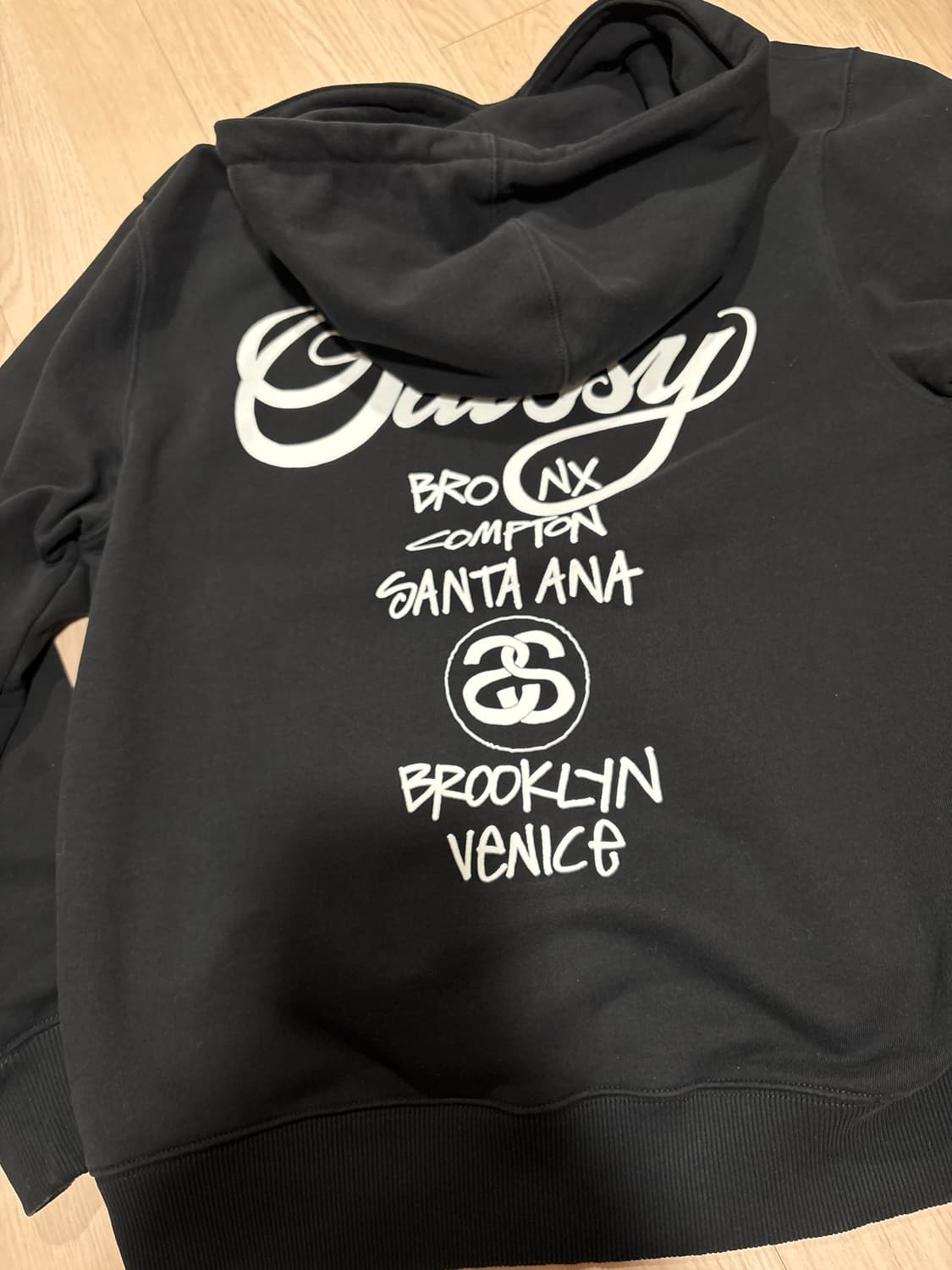 스투시 월드투어 후드 L 상품이미지6