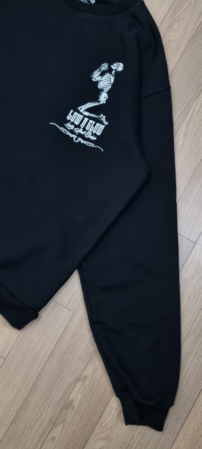 로우 앤 슬로우 스켈레톤 맨투맨 L _ 남성 상품이미지8