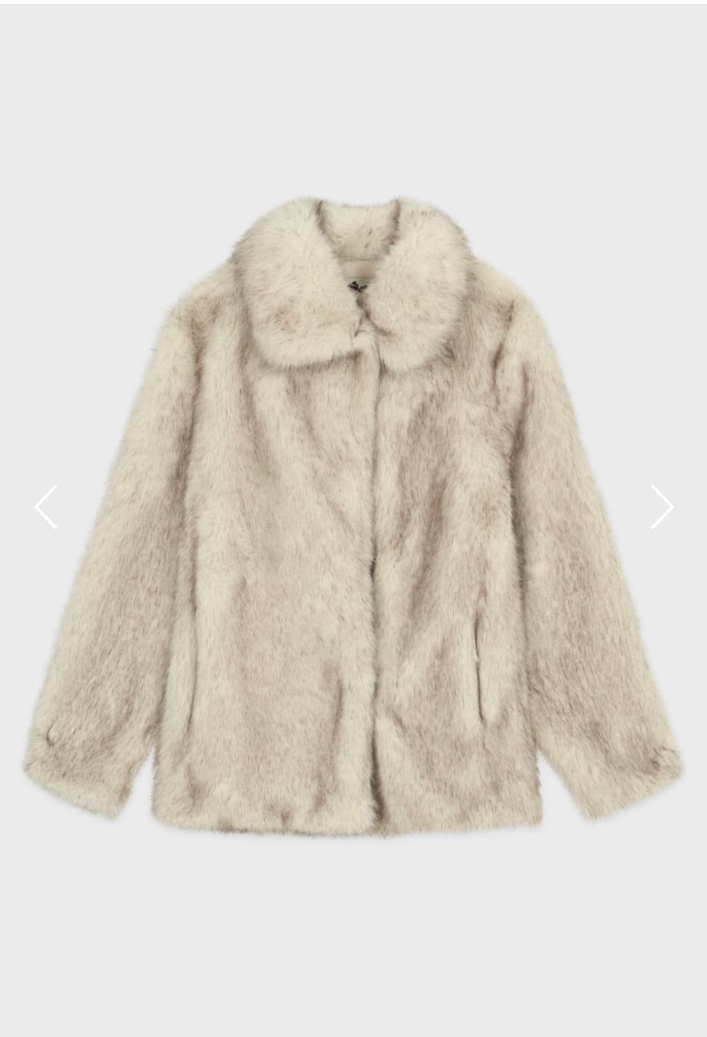 (택o)시눈 퍼자켓 아이보리 상품이미지1