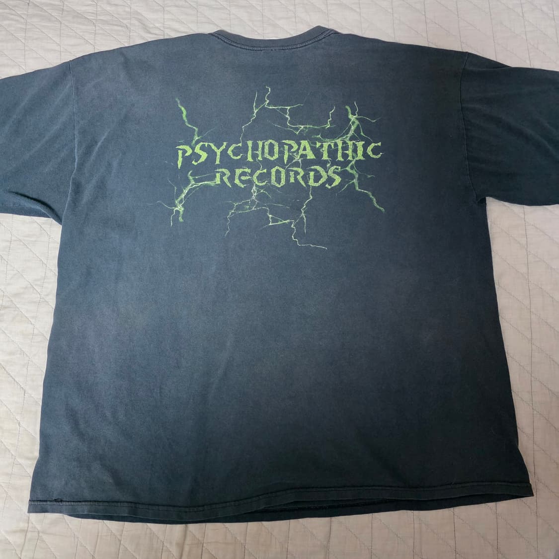 [2XL] 00s ICP 썬더 해칫맨 빈티지 랩티 밴드티 트래쉬드 상품이미지5