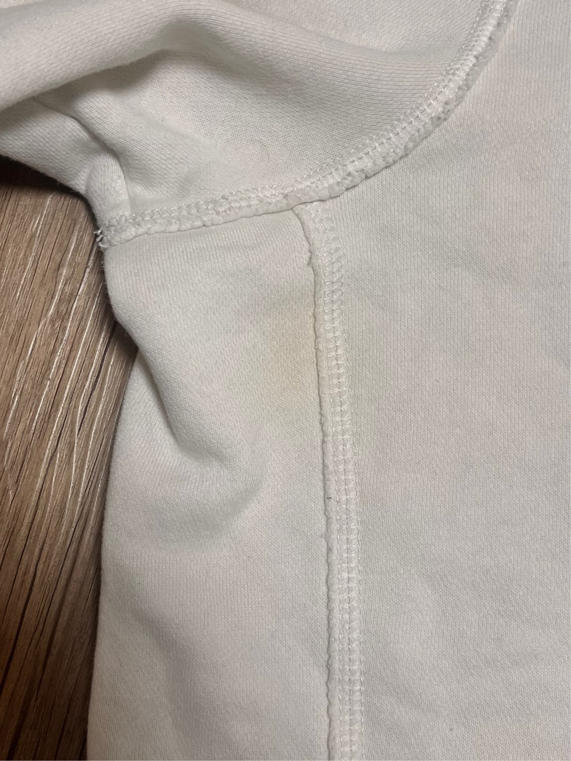 아베크롬비 화이트 슬림핏 후드집업 상품이미지5