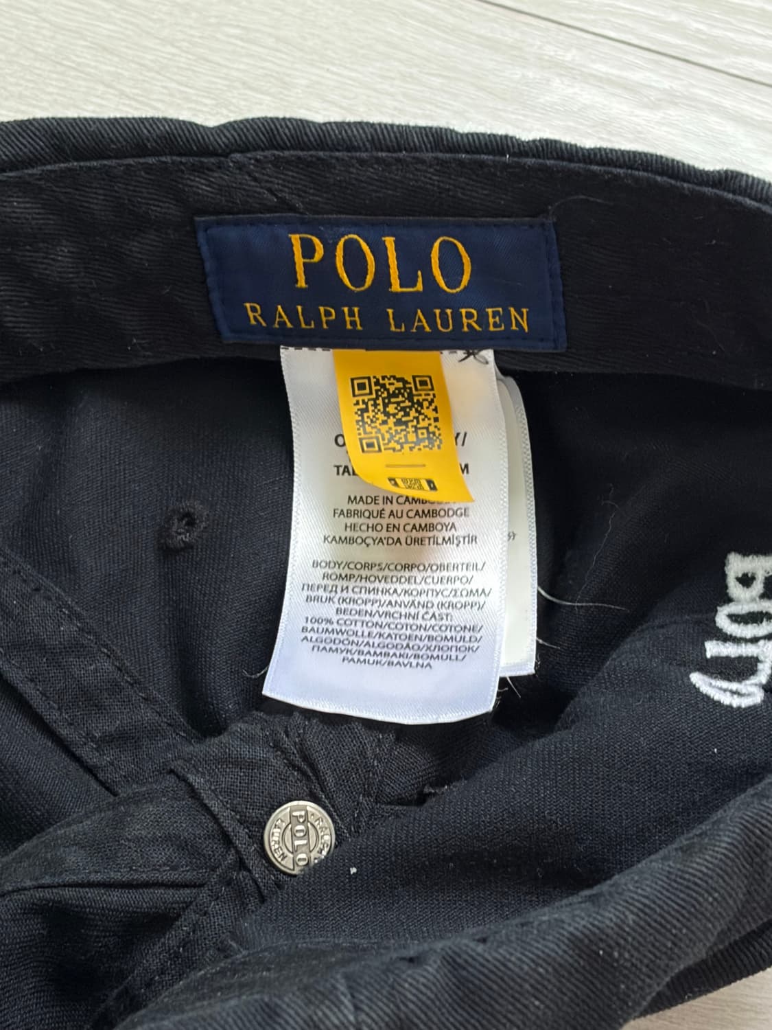 폴로 볼캡 상품이미지3