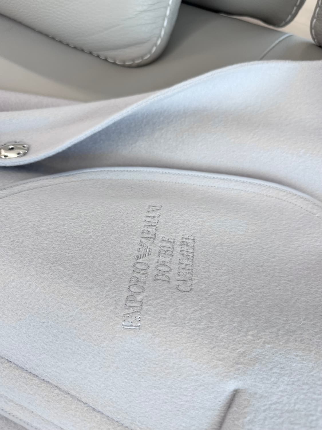 (새상품) 아르마니 캐시미어 100% 코트 36 (55) 상품이미지4