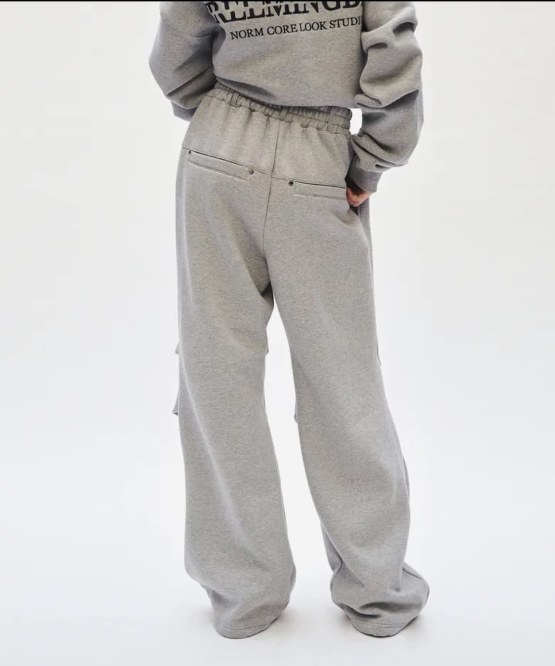 트리밍버드 트레이닝 바지 Rivet Sweat Set-up Pants 상품이미지3