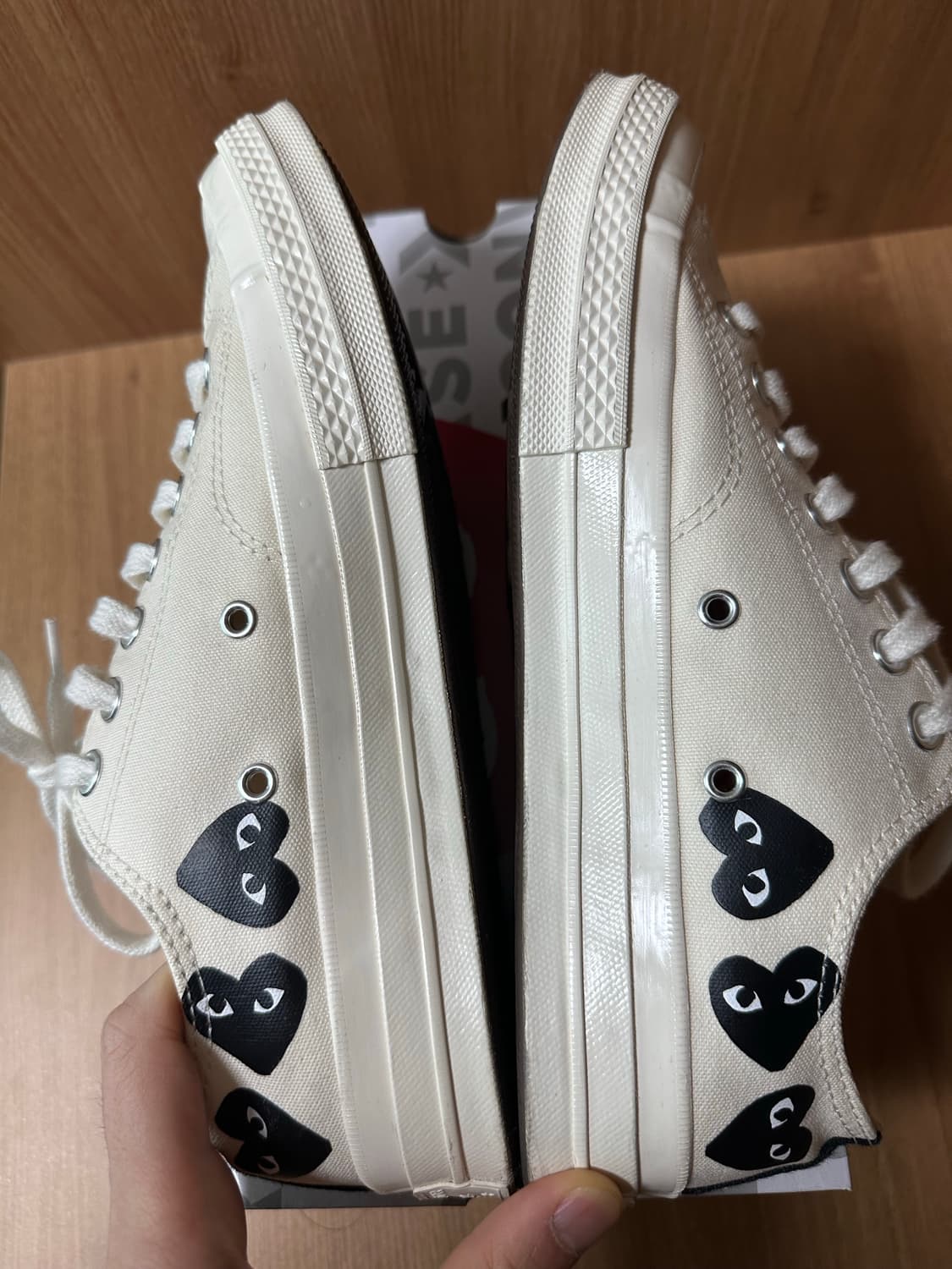 꼼데가르송 멀티 하트 컨버스 270❗한번신은 거의새상품 상품이미지7