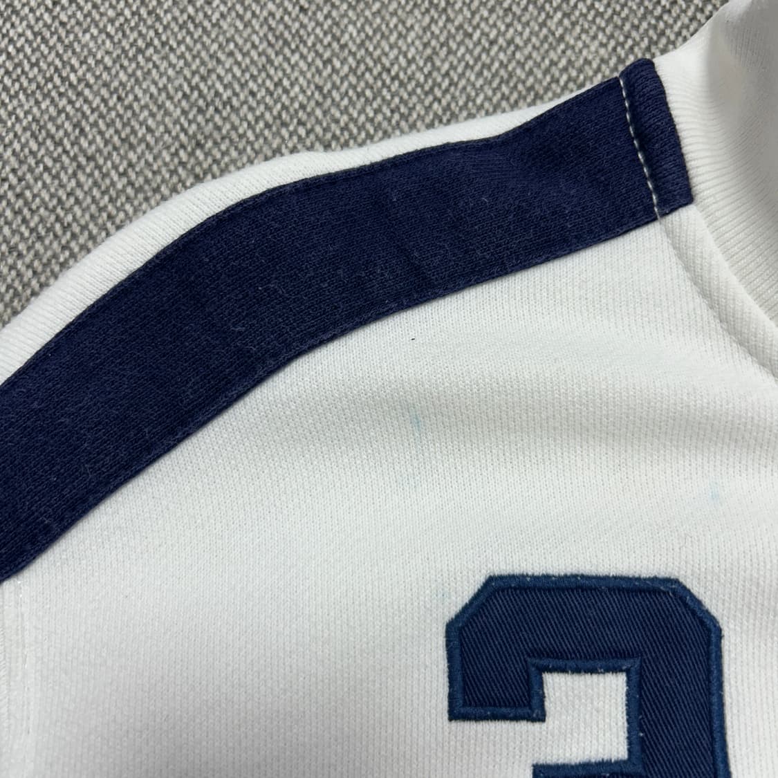 폴로 빅포니 화이트 코튼 트랙자켓(M) 상품이미지4