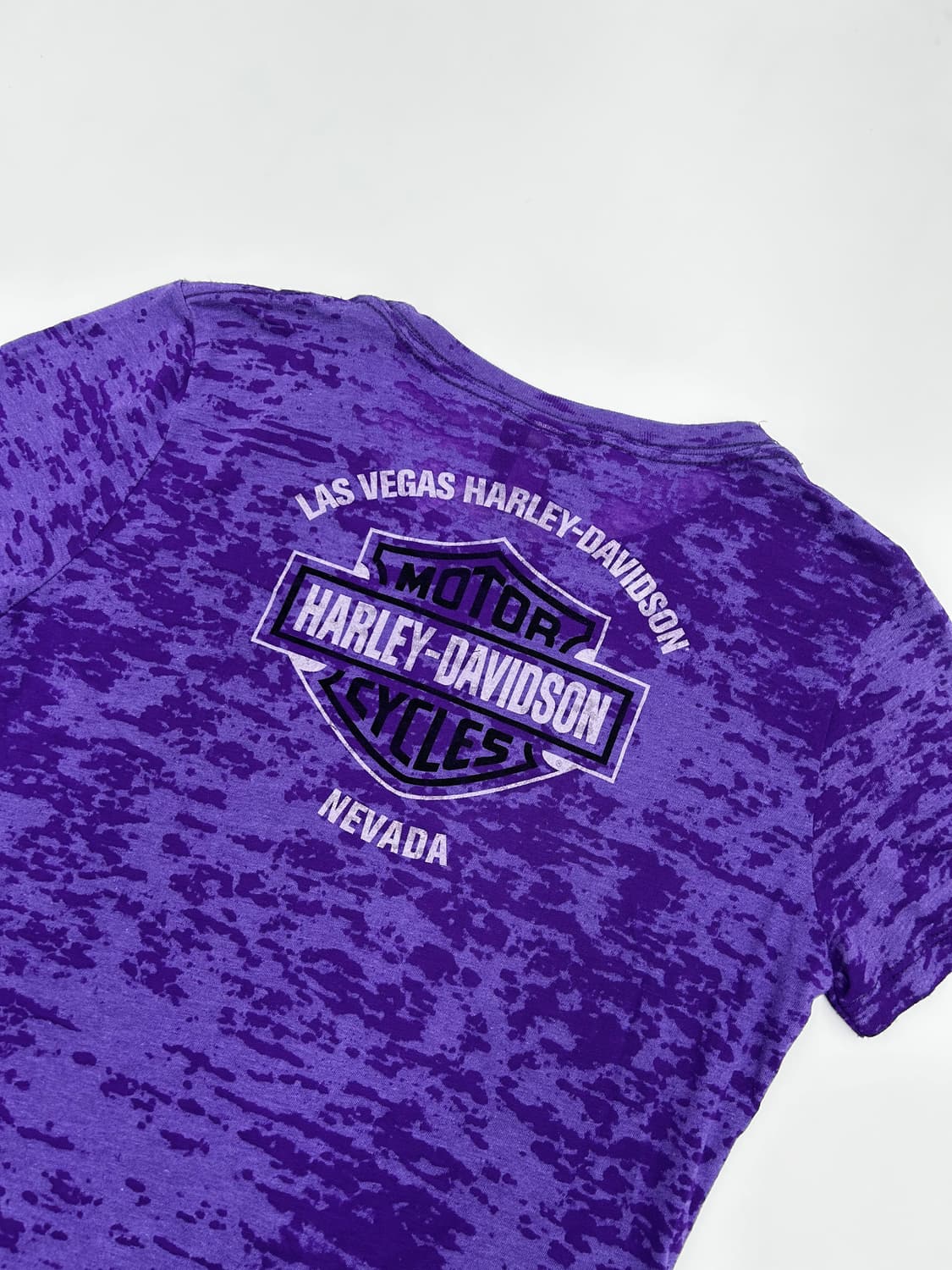 할리데이비슨 라스베가스테마 타이다이 우먼 반팔티 상품이미지4