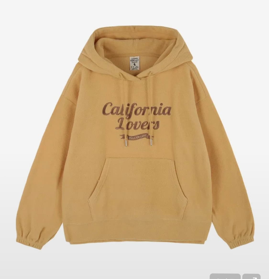 WHO.A.U 후아유 후리스 후드티 상품이미지2