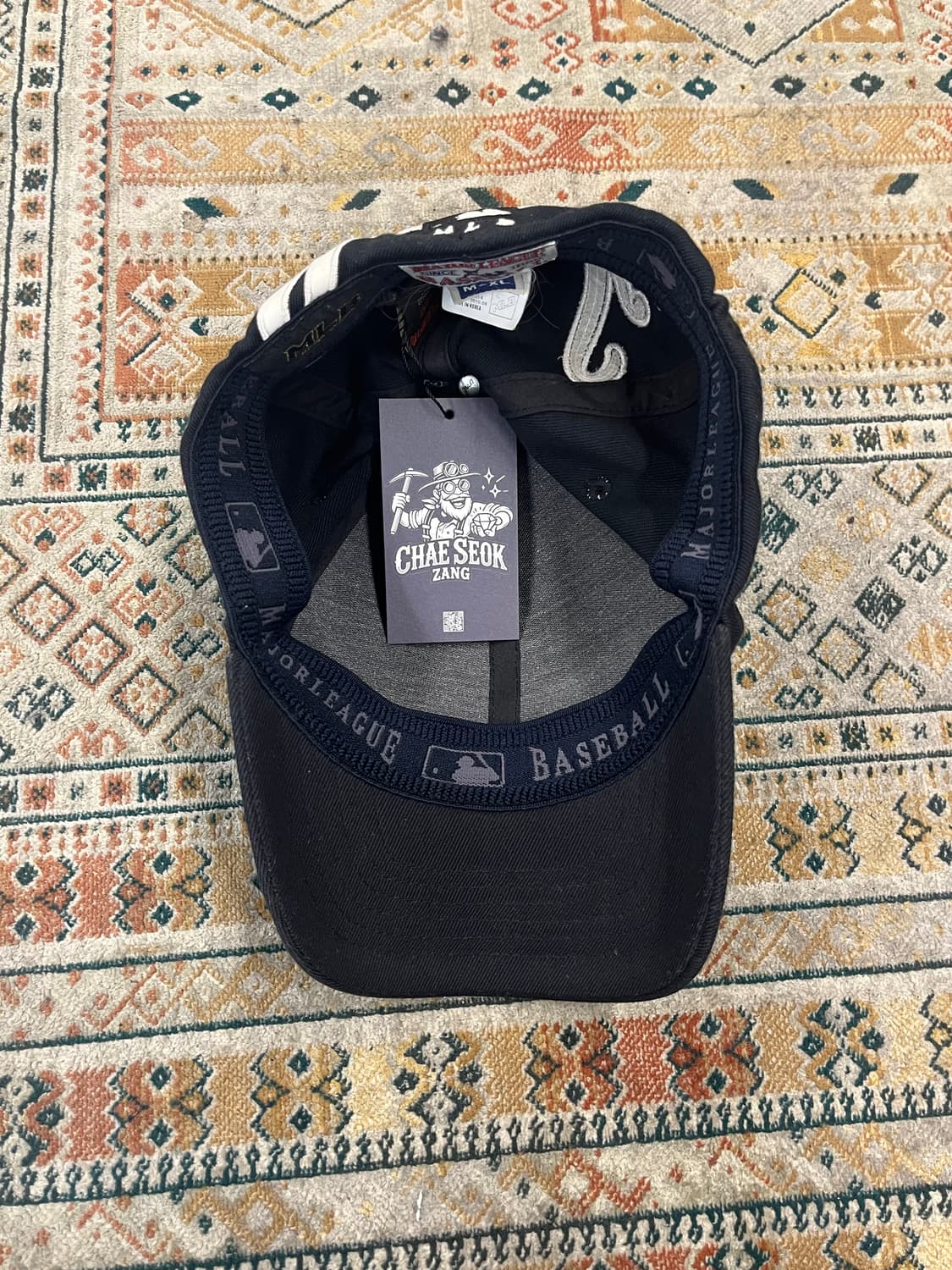 MLB 뉴욕 레터링 볼캡 블랙 M-XL #csz3775 상품이미지9