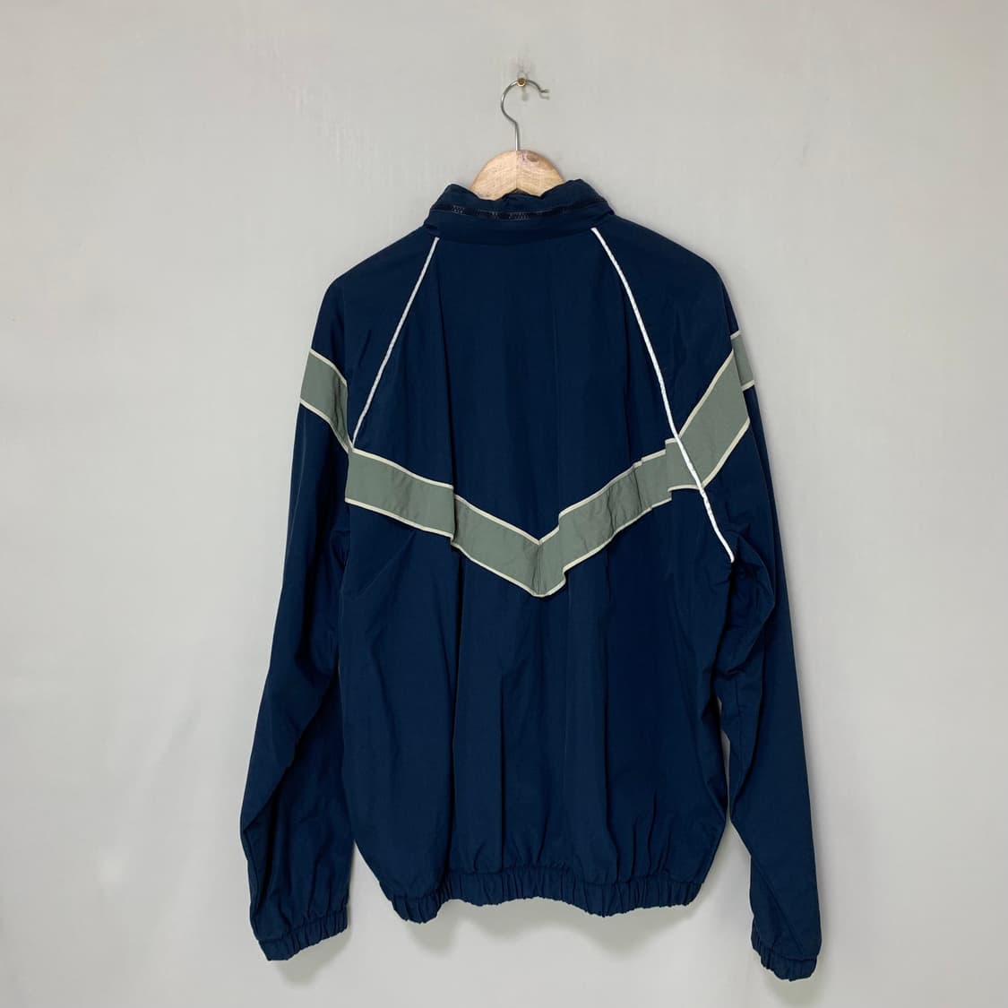 미공군 U.S. AIR FORCE 빈티지 네이비 바람막이 점퍼 네이비 L 상품이미지7