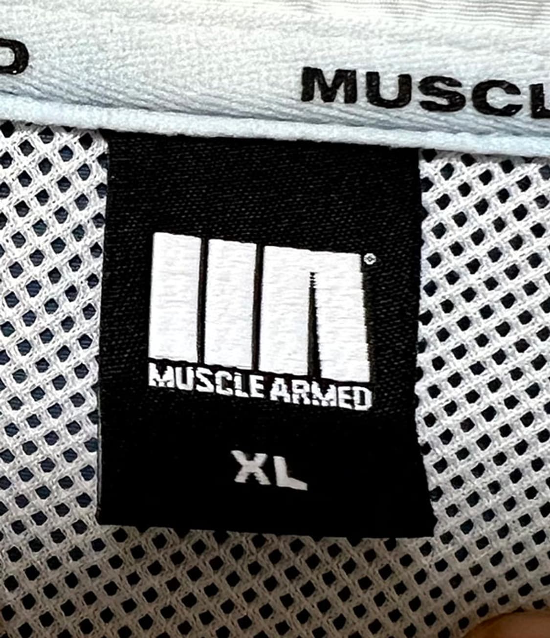 머슬암드 23 남자 우븐 맨투맨 춘추 브이넥 오버핏 XL 105-110 상품이미지4