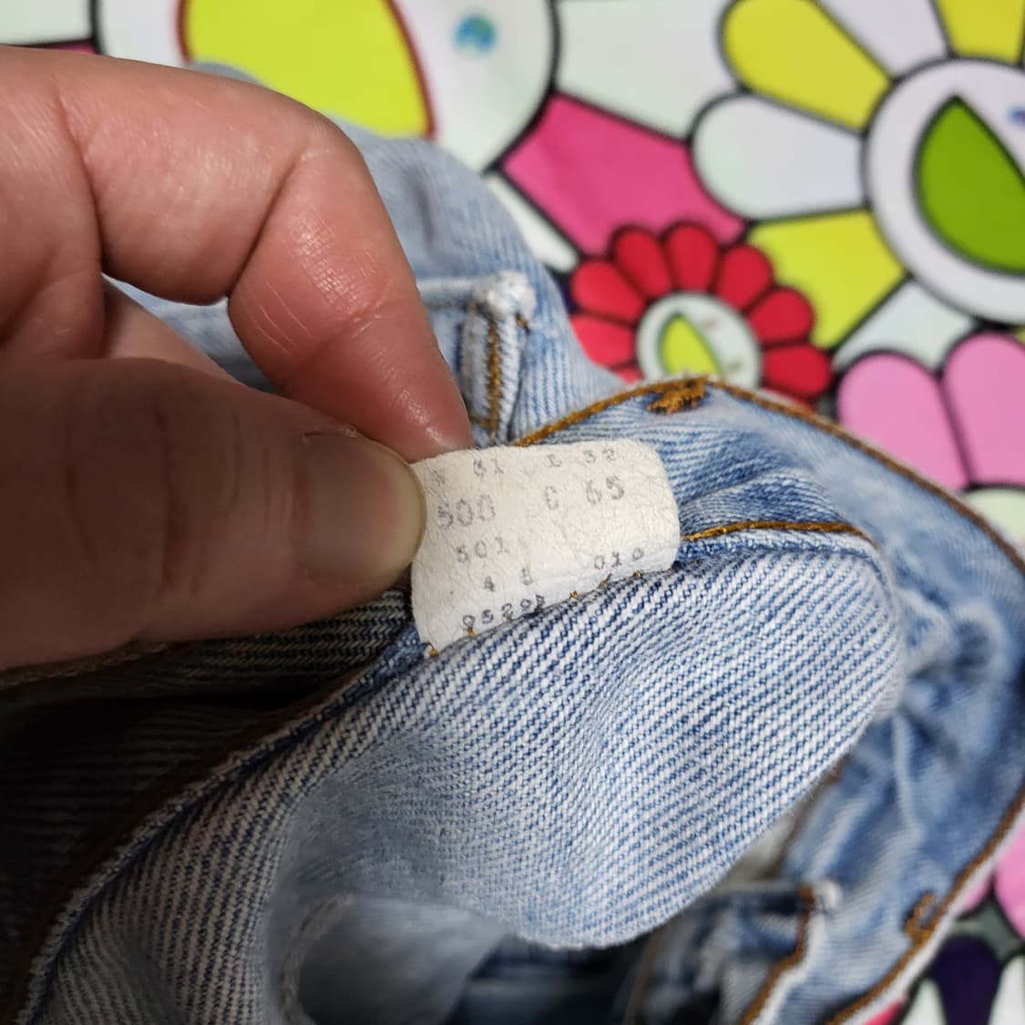 80s 리바이스 501 데님팬츠 상품이미지6