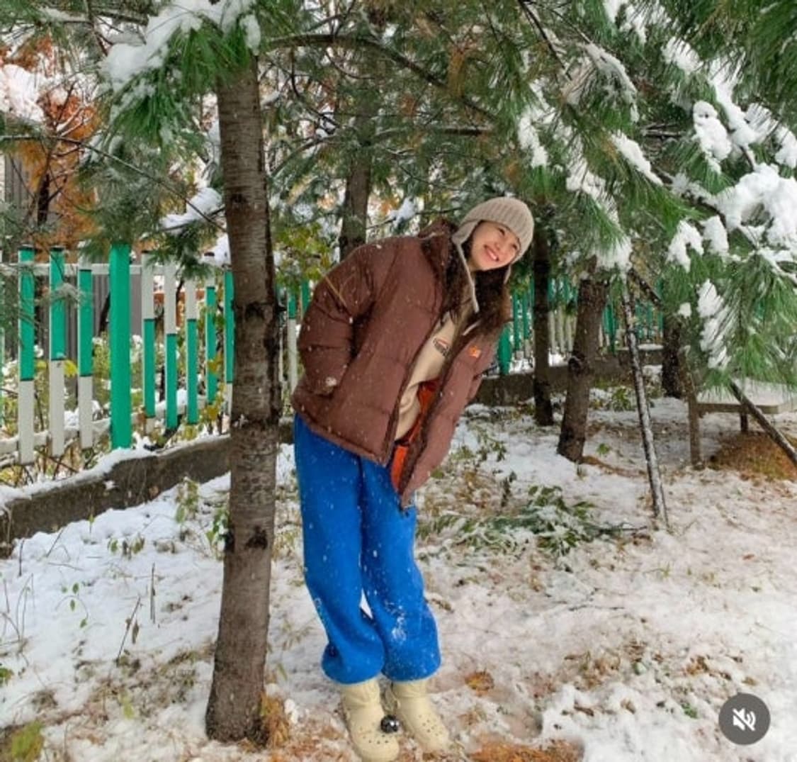 테켓 Teket 브라운 패딩 (장희령 착용) L사이즈 상품이미지1