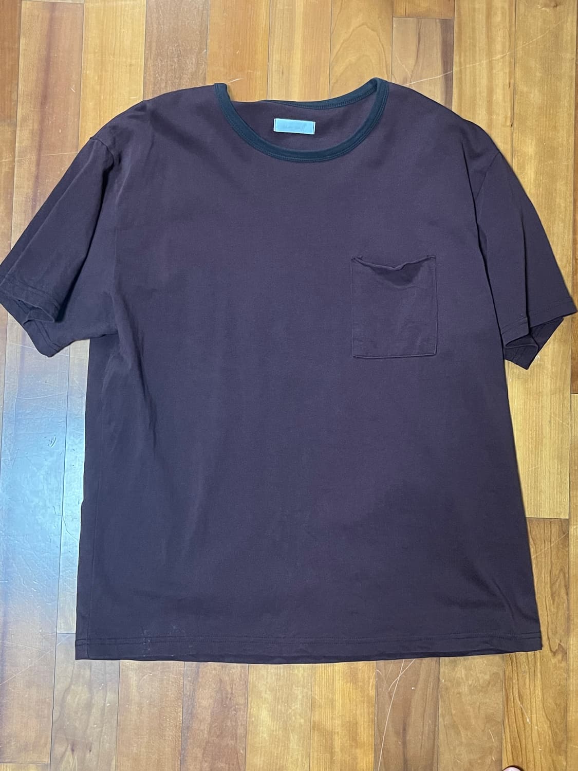 Seasalt 포켓 t-shirts 브라운버건디 상품이미지1