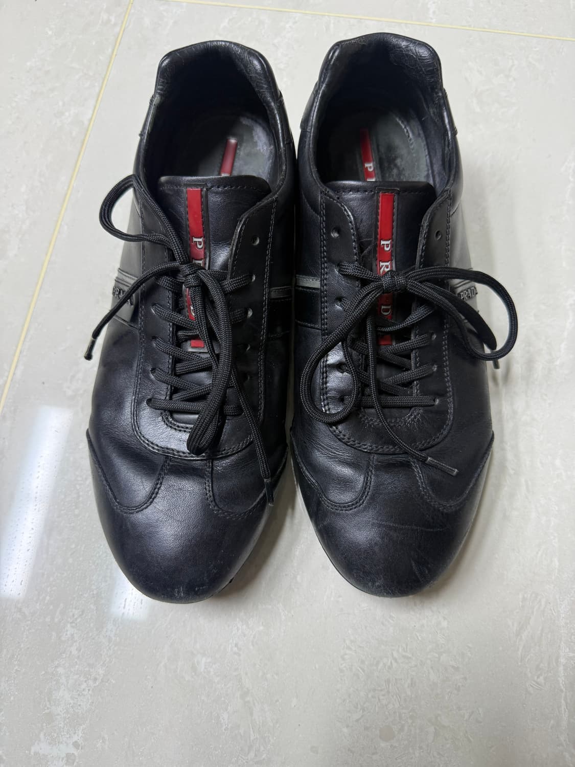 프라다 스포츠 레더 스니커즈 상품이미지2