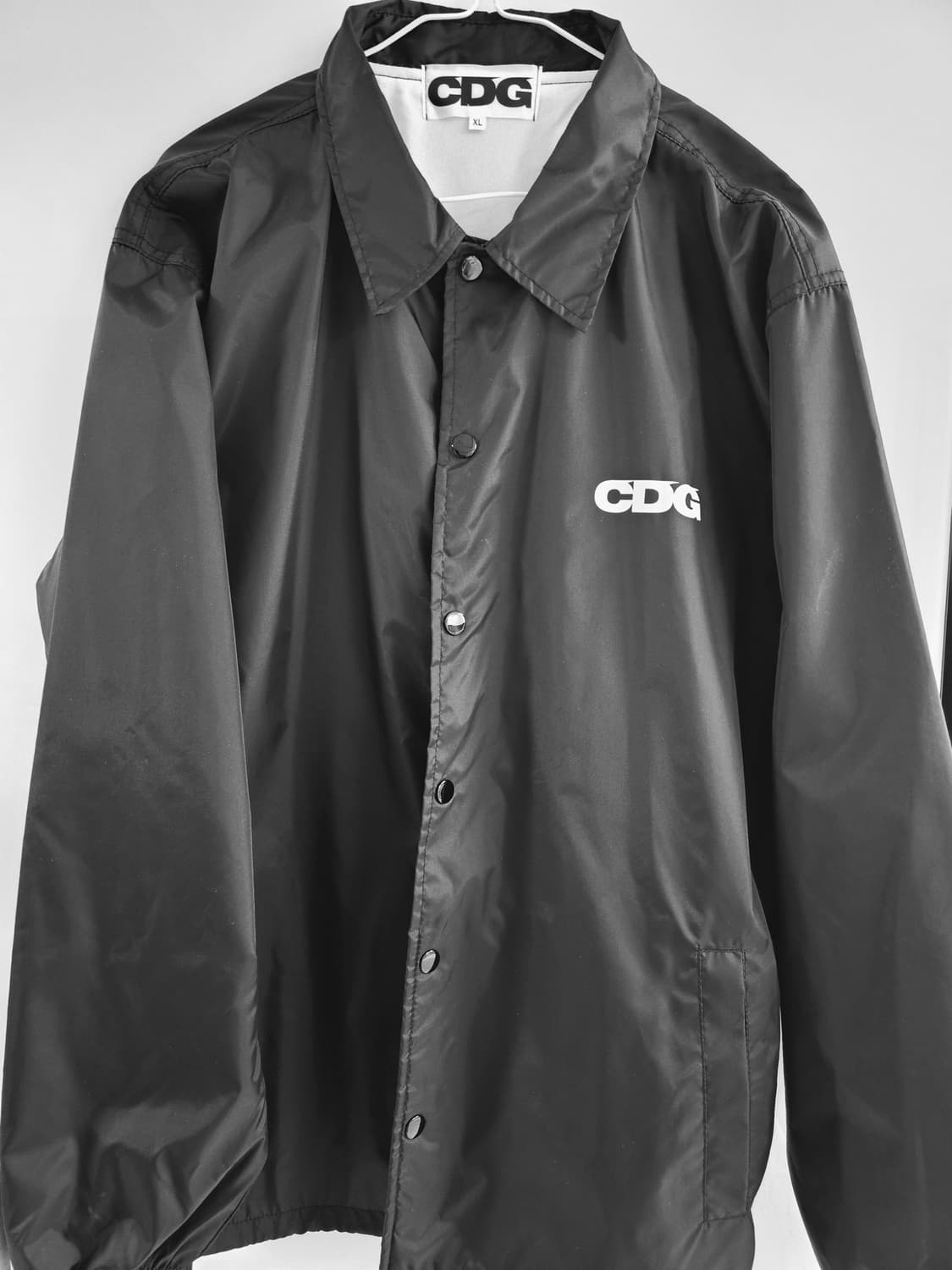 CDG 코치 자켓5 블랙 XL 상품이미지3