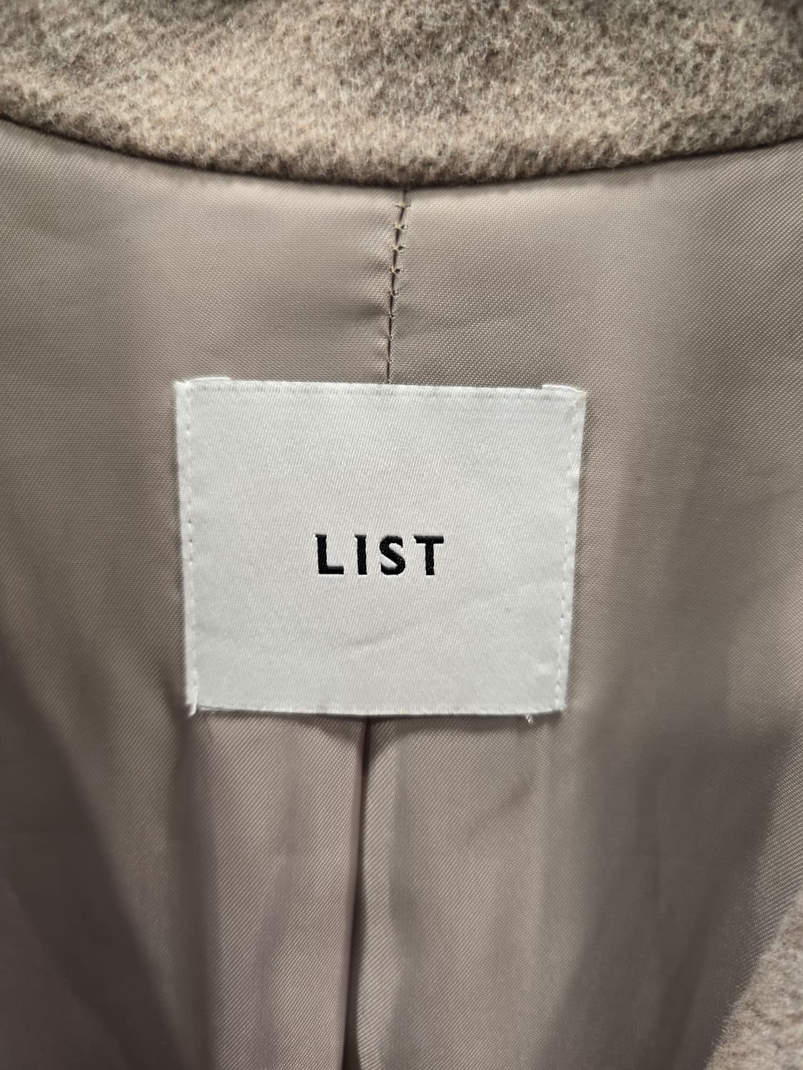 리스트 LIST 롱 코트 S~M 상품이미지9