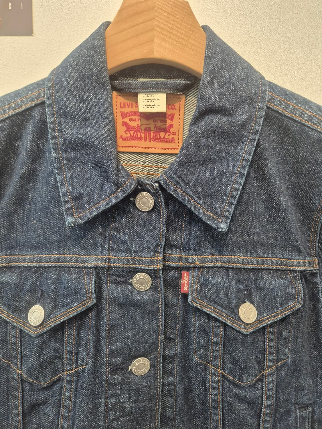 리바이스 여성 데님 자켓  S
 상품이미지2