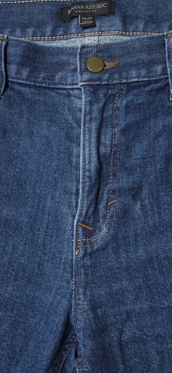 바나나 리퍼블릭 남성 스트레이트 핏 청바지 34/30 상품이미지4