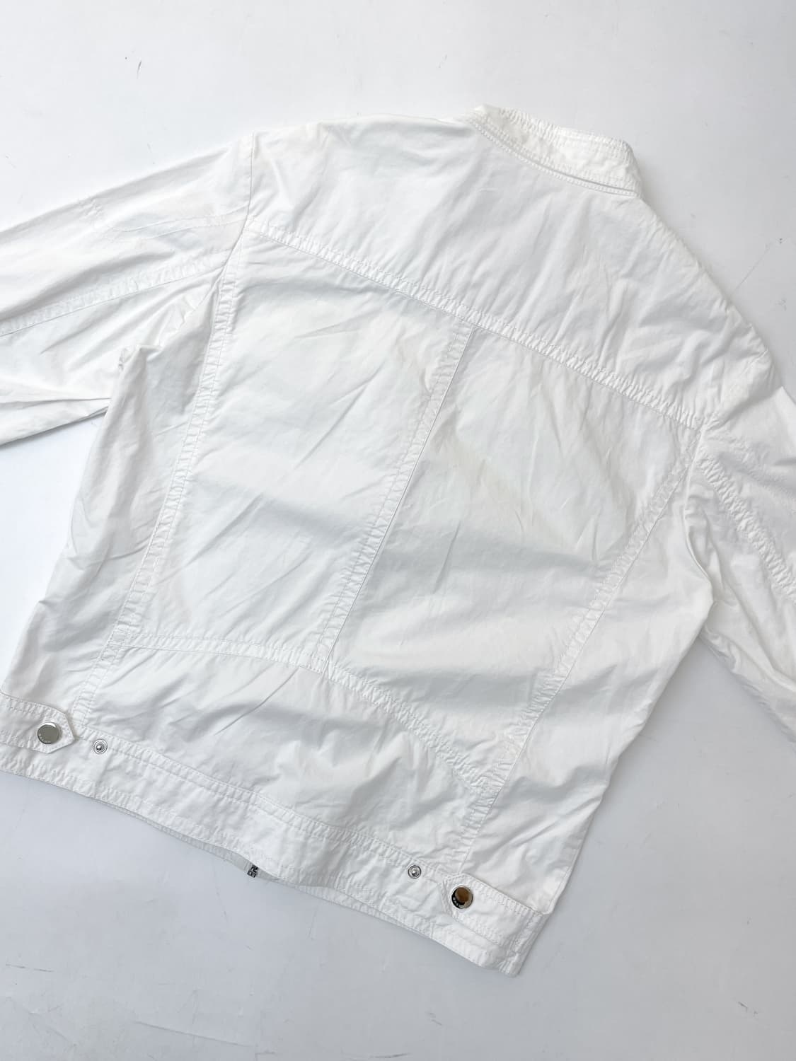 브렌타노 투포켓 화이트 트러커 집 자켓 상품이미지5