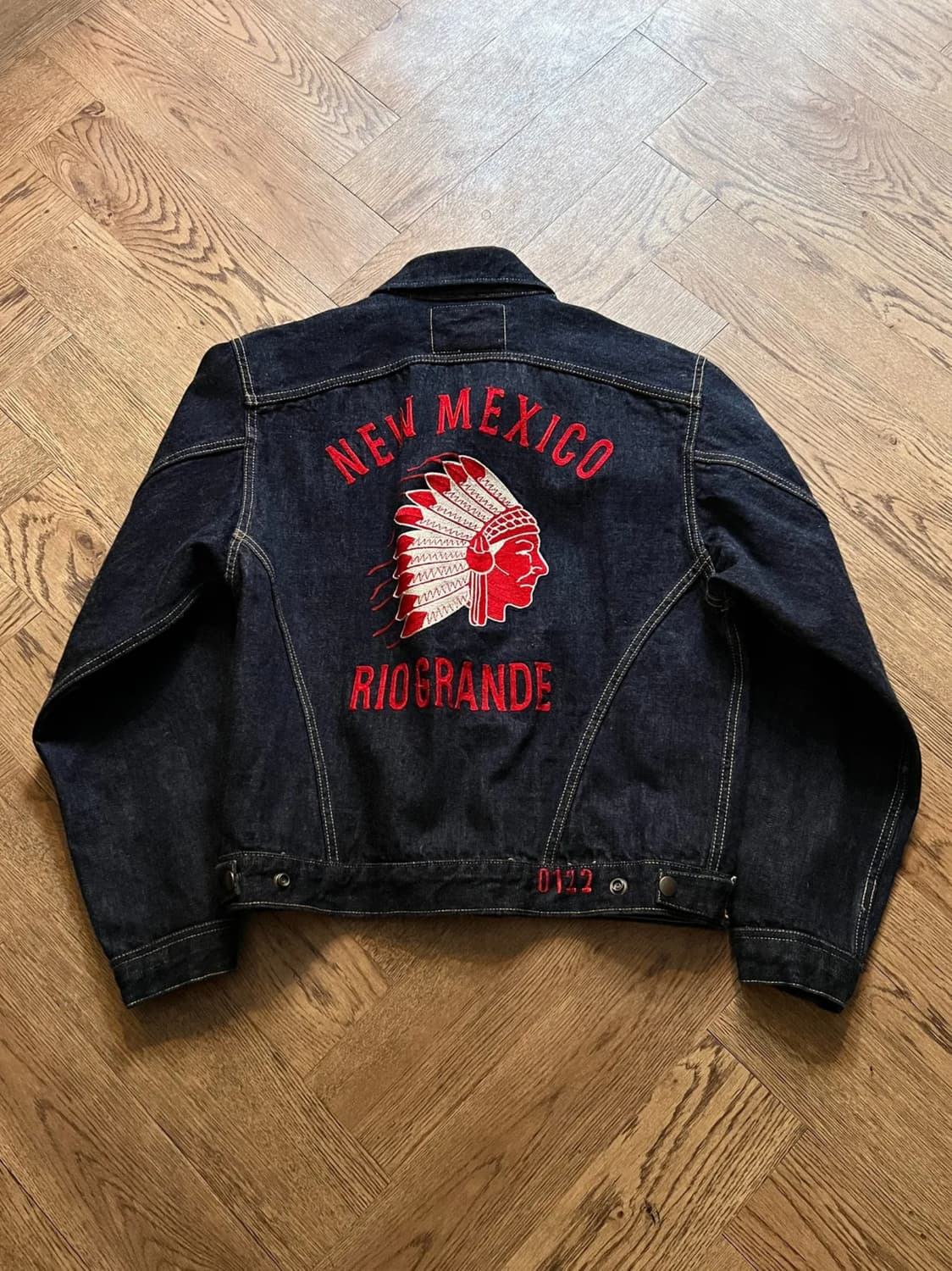 [38]Pherrow's 페로우즈 뉴 멕시코 네이티브 2세대 데님 자켓 상품이미지1