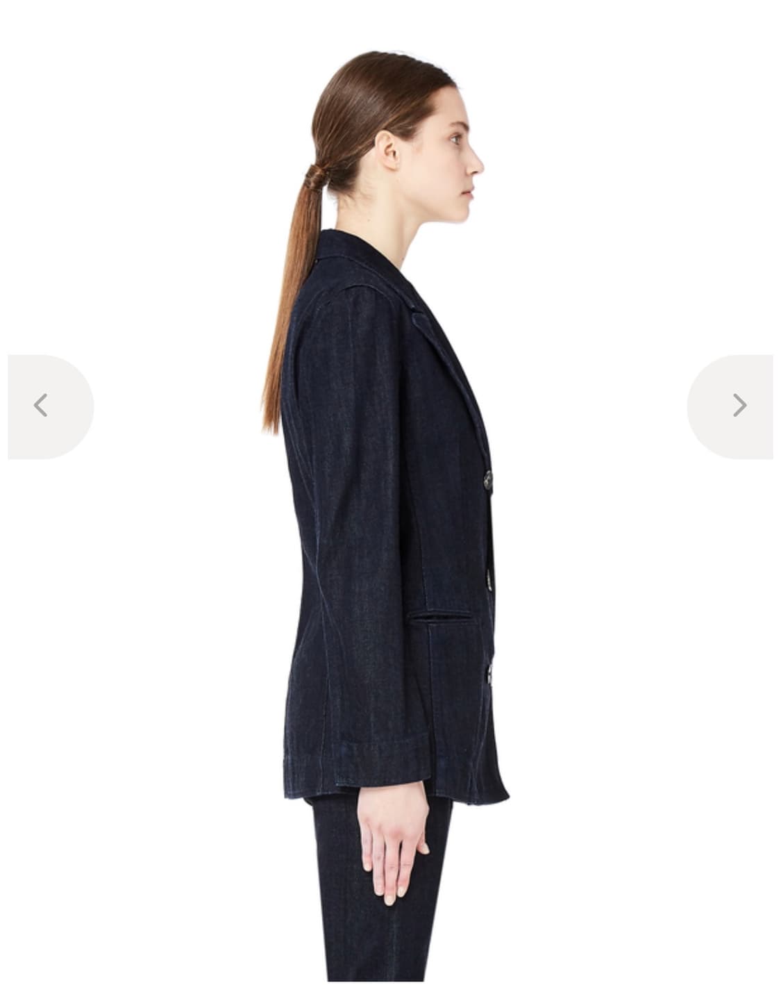 The row 더로우 더블 브레스트 데님 자켓 상품이미지3