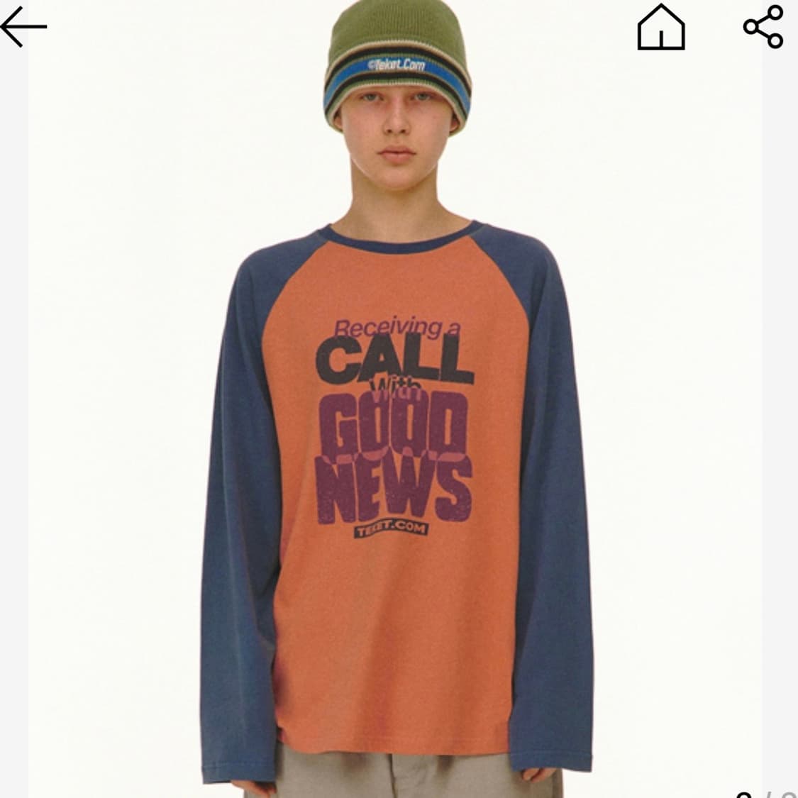 테켓 롱슬리브 M 상품이미지1