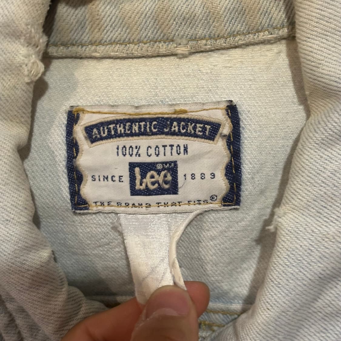 90S LEE 데님자켓 상품이미지3