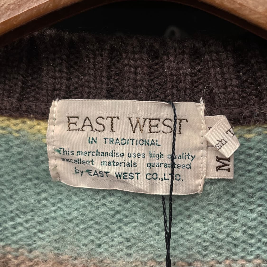 이스트 웨스트 클래식 스트라이프 패턴 니트 스웨터 N34 상품이미지6