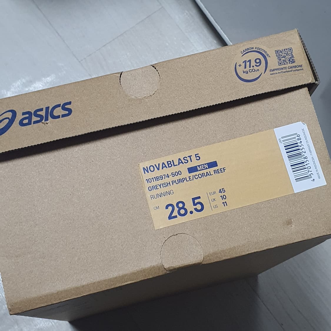아식스 러닝화 노바블라스트5 285 매장구매 새제품 상품이미지8