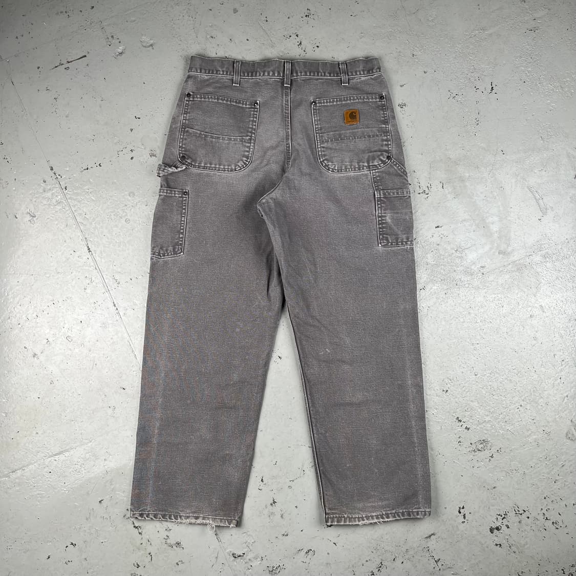 빈티지 칼하트 더블니 워크팬츠 그레이 상품이미지3