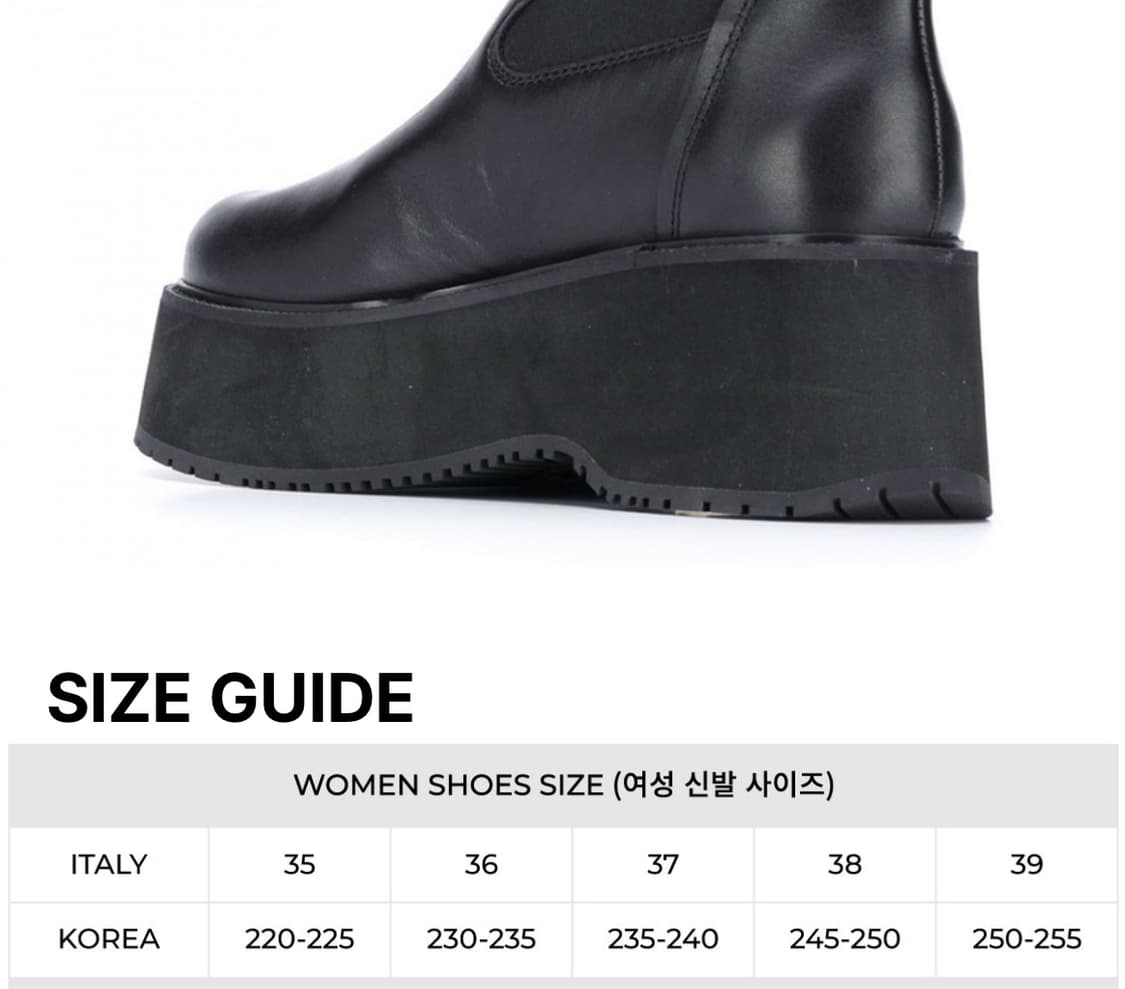 Ash NIKITA 니키타 플랫폼 워커 부츠 38사이즈(245) 상품이미지4