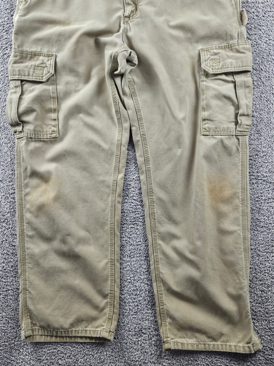 칼하트 코튼 캔버스 카고 포켓 워크 팬츠 (36X30추정) / 10903 상품이미지6