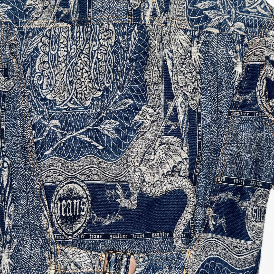 AW94 장폴고티에 아카이브 자카드 타투 트러커  상품이미지7