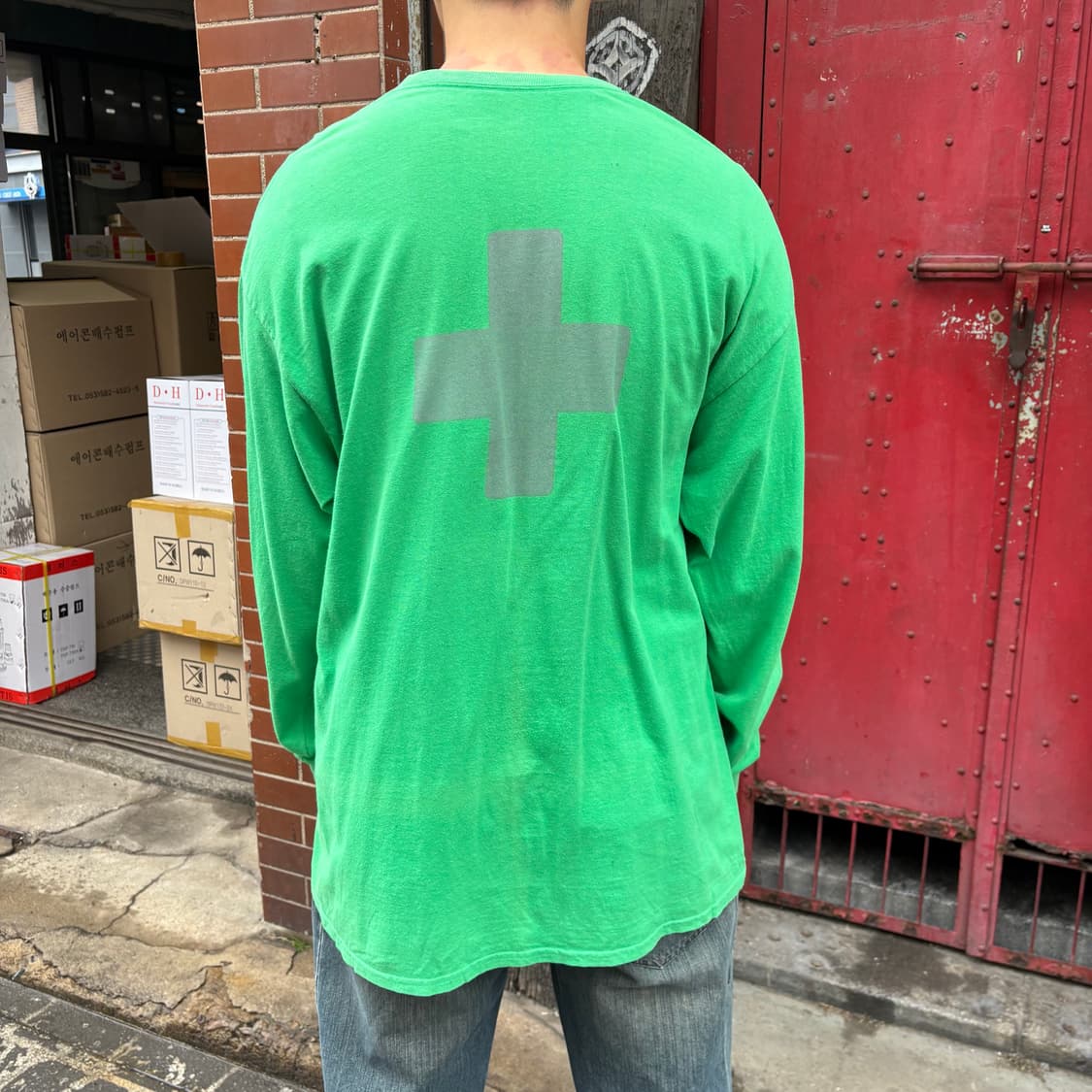 PLACES + FACES 3M 로고 롱슬리브 상품이미지3