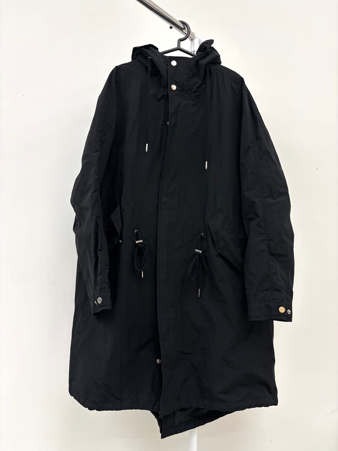 빈티지 블랙 야상 자켓 점퍼 상품이미지6