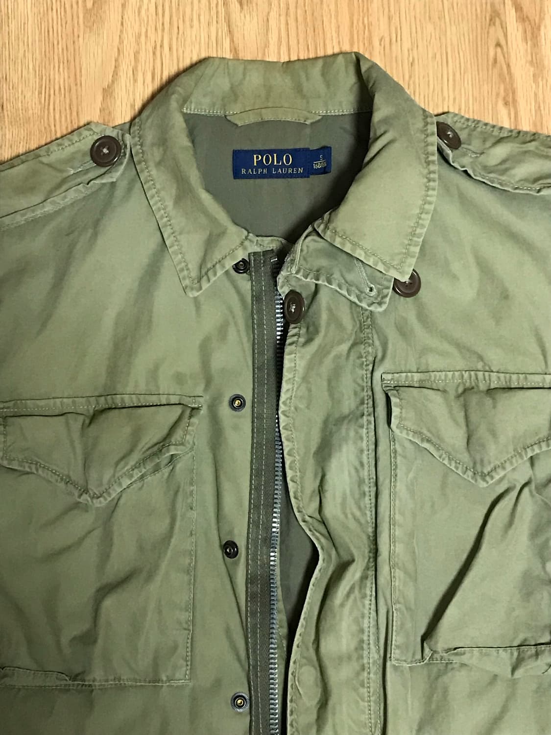 폴로 랄프로렌 M-43 밀리터리 필드 야상 자켓 표기S 상품이미지3