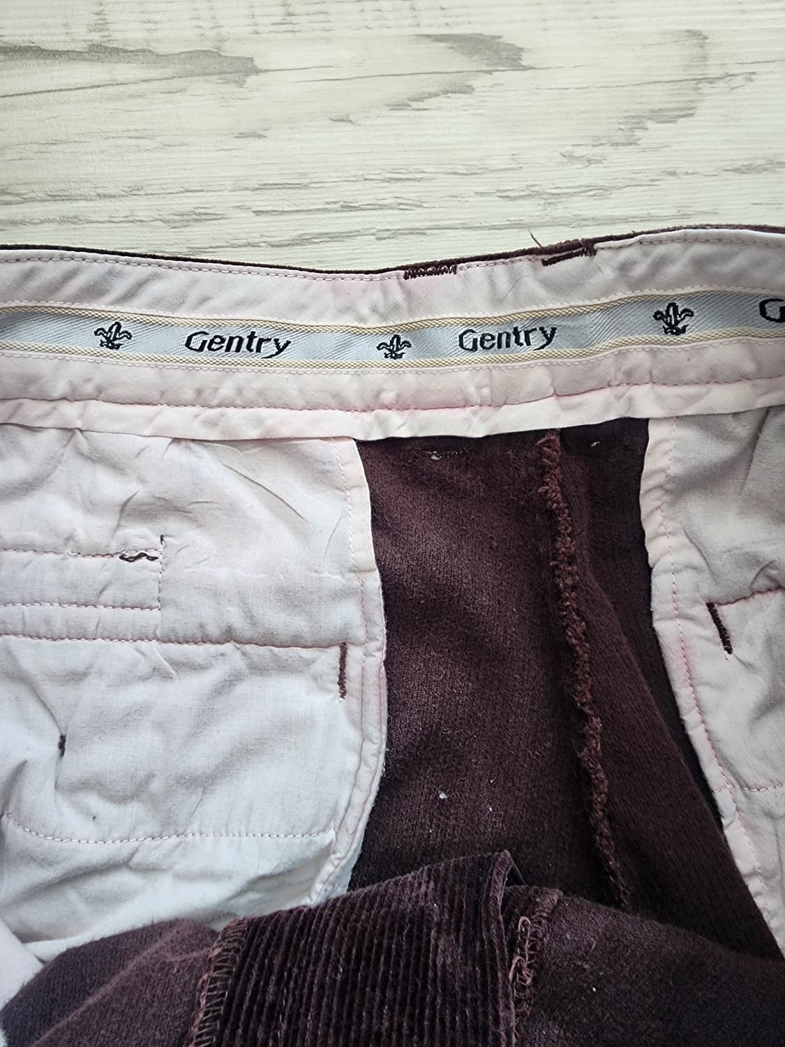 GENTRY 젠트리 코듀로이 팬츠 팜. (31~32)인치 남자 골덴 바지 상품이미지6