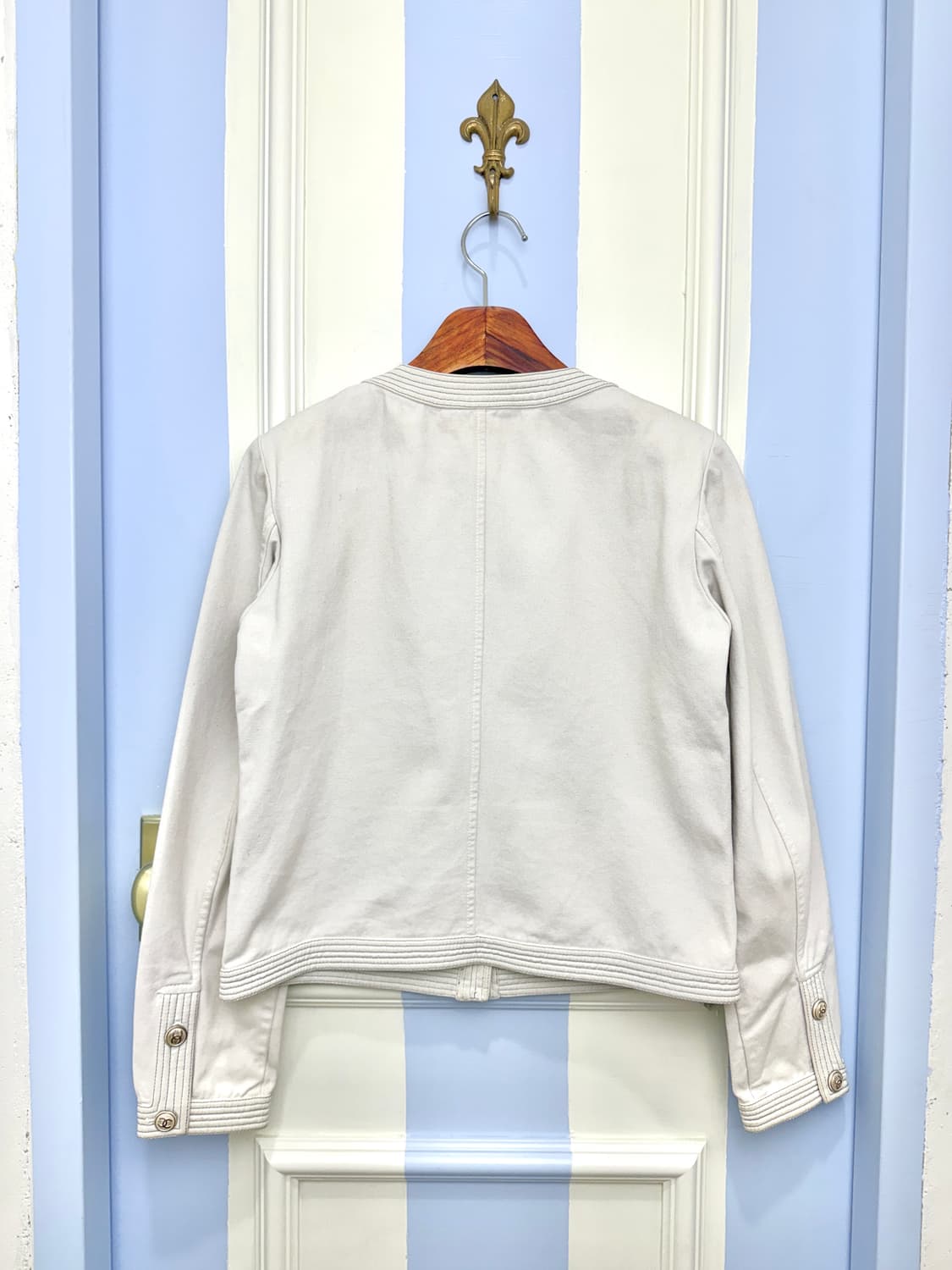 샤넬 스티치 데님자켓 / 2003 크루즈 컬렉션 상품이미지4