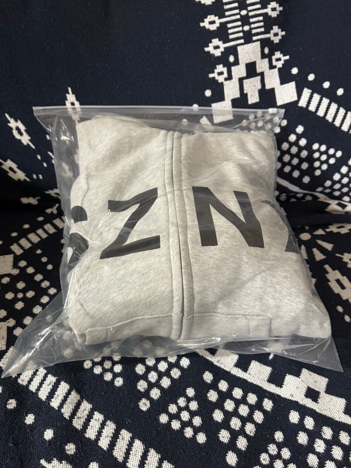 이지 HD-10 그레이 후드집업 상품이미지2