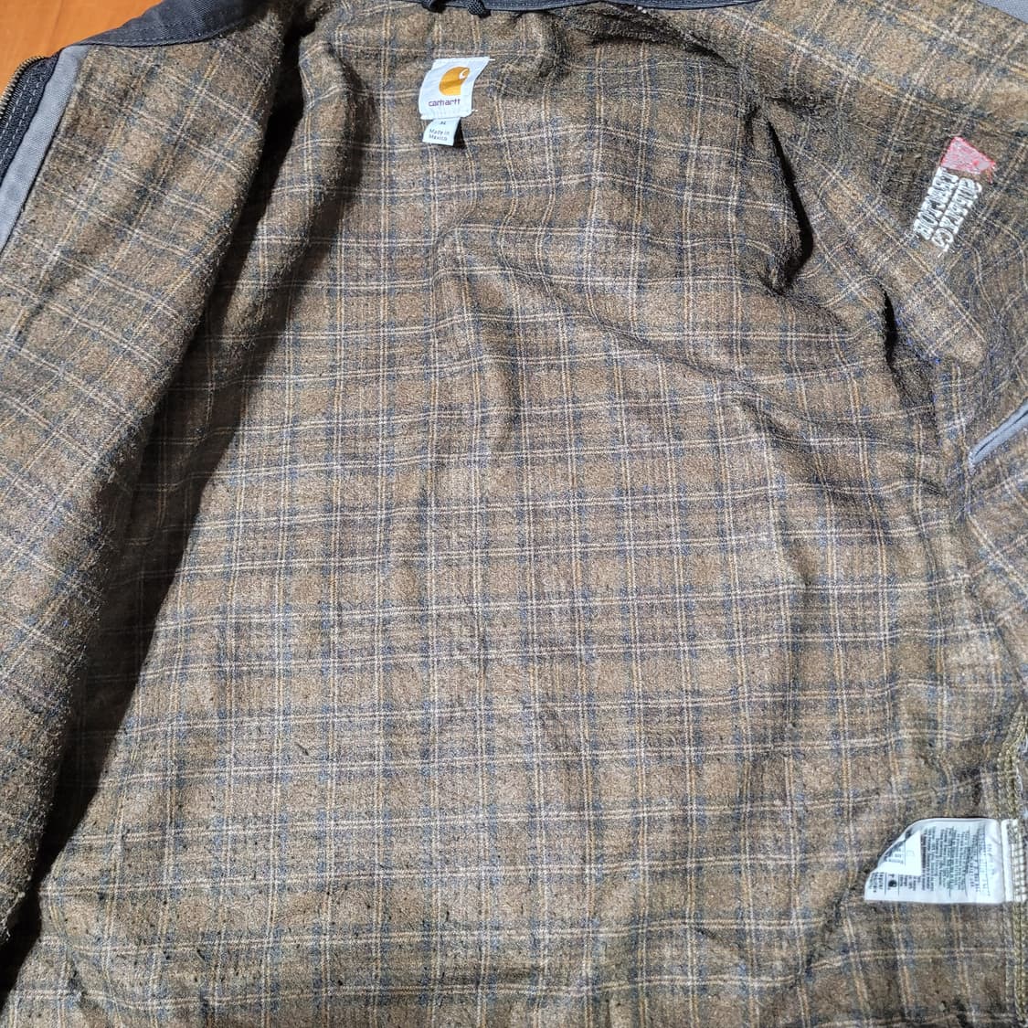 칼하트 디트로이트 자켓 J97 gvl색상 XL(tallX) 상품이미지7