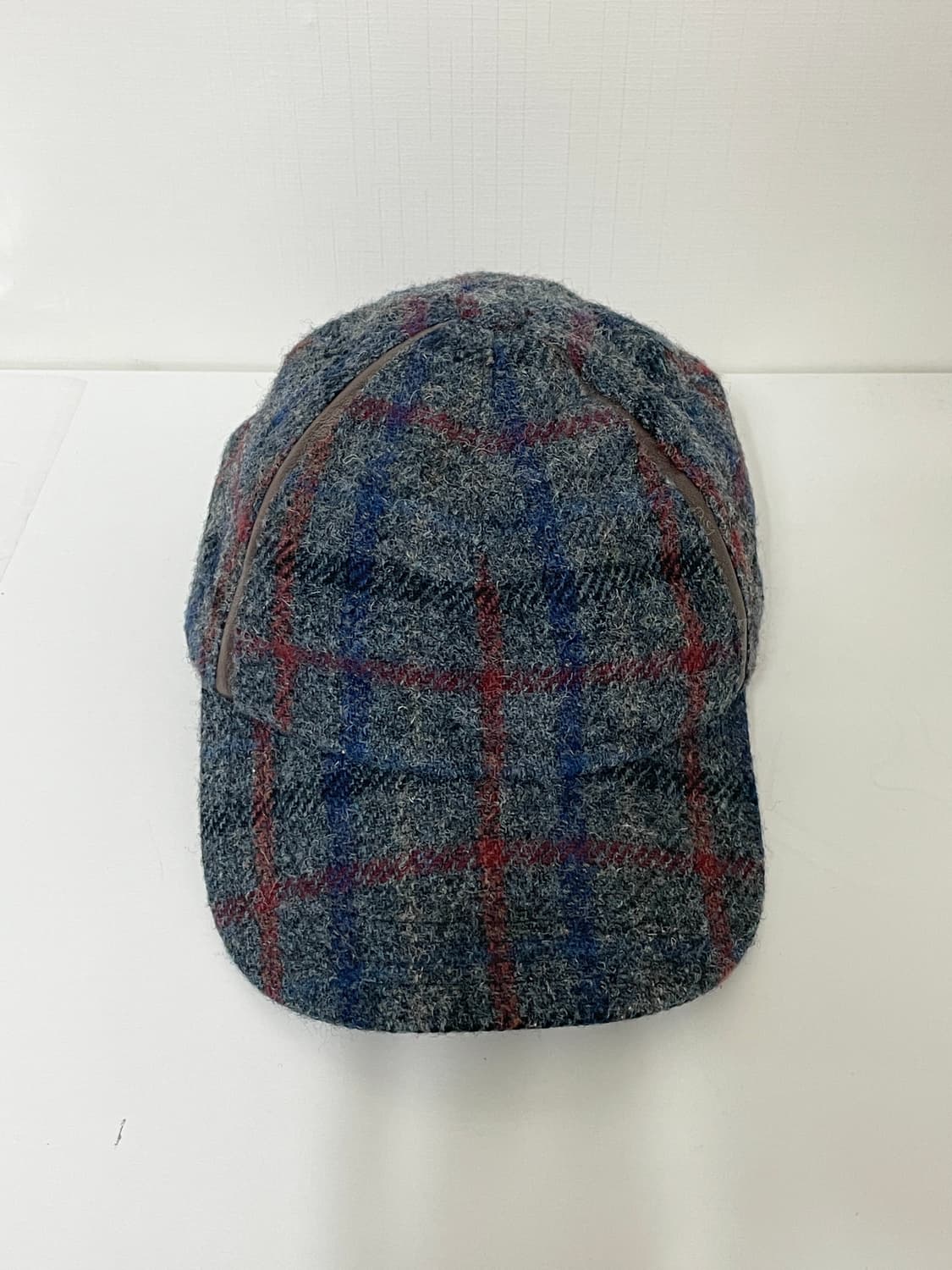 해리스 트위드 타탄체크 볼캡 상품이미지1