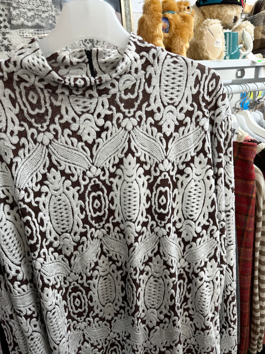 패턴 문양 긴팔  상품이미지5