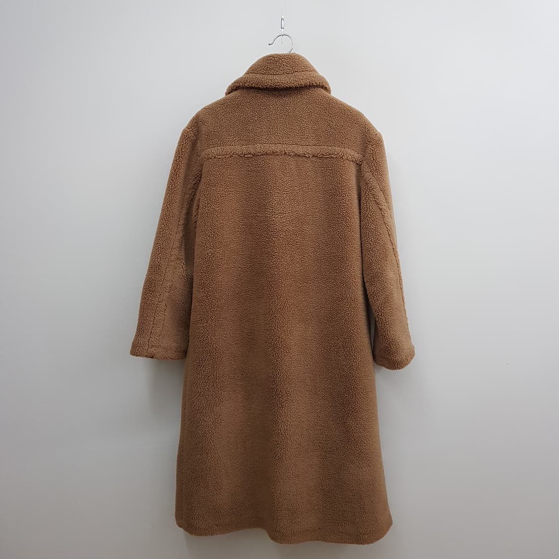 더엣지 테디베어 롱코트 66사이즈 상품이미지4