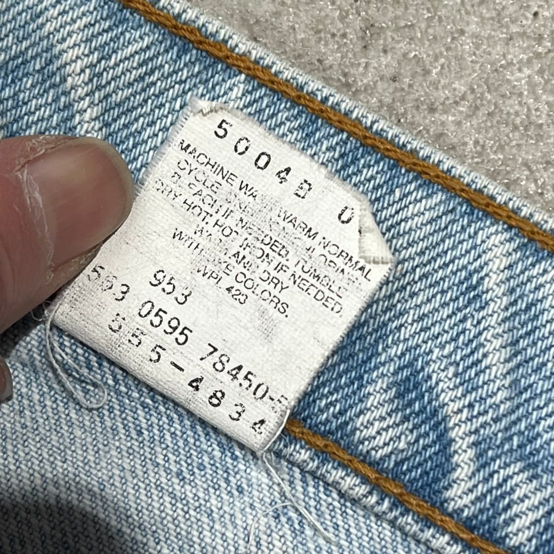 usa 리바이스 555 데님팬츠 s10113 상품이미지8