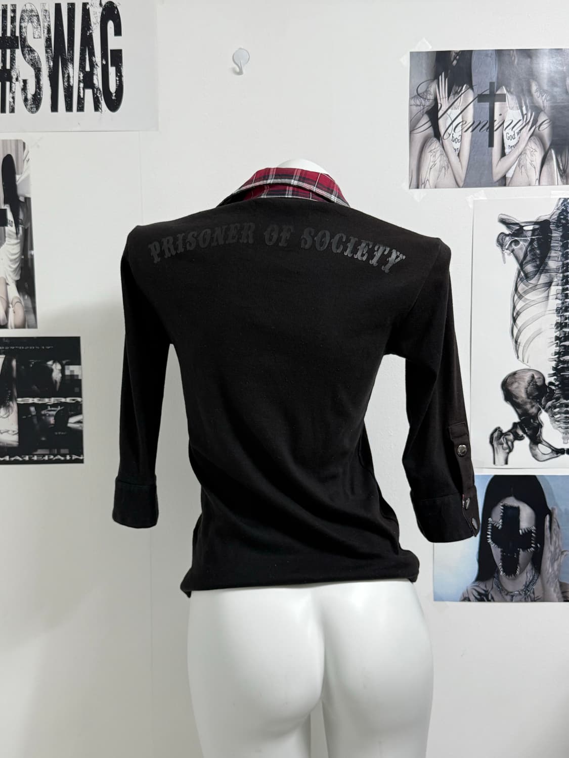 In the attic patch collar quarter sleeve 상품이미지2